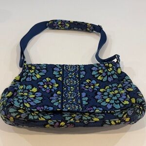 Vera Bradley Floral Blue Shoulder Bag